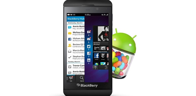 BlackBerry podrá adaptar aplicaciones android de versiones más recientes